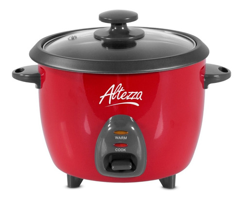 Olla Arrocera Roja 1l Altezza Arc-10r - 45876 Frecuencia A 120v