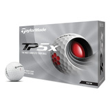 Pelota De Golf Taylormade Tp5x Pix Color Blanco