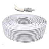 Pack 2 Rollos Cable Coaxial Rg6 Blanco 305 Mts Factura
