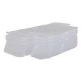 50 Uds 1/64 Protector Cajas Transparentes De Pvc Vitrina