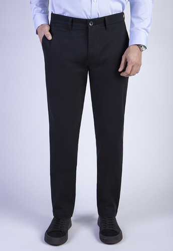 Pantalón Twill Without Pleats L/31 Negro Ferouch Ss24