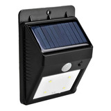 Lampara Panel Solar Luz Led Exteriores Sensor Movimiento