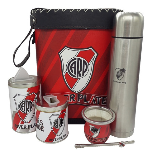 Excelente Set Matero Completo River Plate