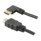 Cabo Hdmi L 5m 90 Graus Blindado 2.0 Ethernet 5 Metros 3d 4k