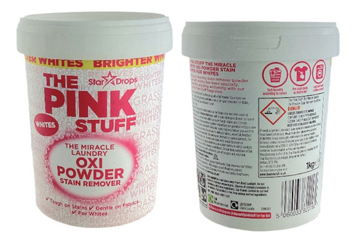 Detergente Removedor De Manchas En Polvo 1kg The Pink
