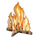 Decoración Fuego Artificial Chimenea Pascua Navidad Fogata