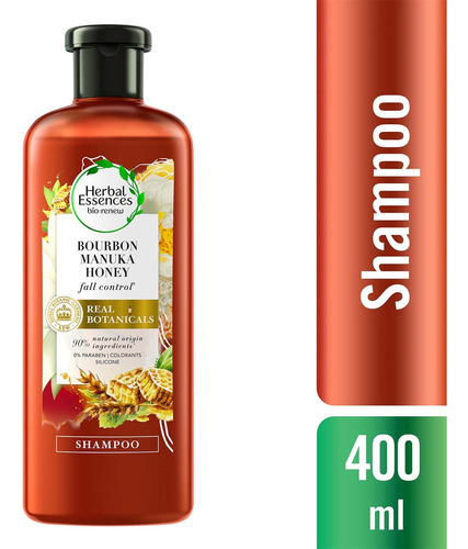 Shampoo Herbal Essences Bío:renew Bourbon Manuka Honey 400ml