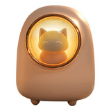 W Cute Cat Mist Maker - Humidificador Inalámbrico Space Caps