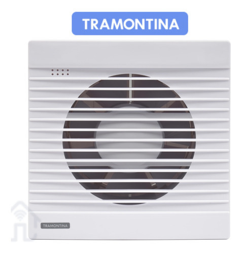 Exaustor De Banheiro 150mm Tramontina 25w Grande 220v Cor Branco