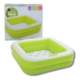 Piscina Inflavel Infantil Verde 57l 57100 - Intex