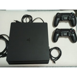 Consola Playstation 4 Sony Slim De 1 Tb, Color Negro