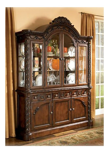 Ashley North Shore China Cabinet And Buffet Set