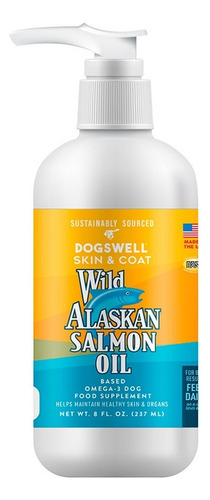 Aceite Natural De Salmón Para Perro,wild Alaskan 