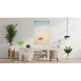 Cuadro Decorativo Canvas Estrella De Mar En La Playa 60x80cm