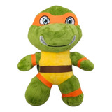 Tortugas Ninja De Peluche Michelangelo Tortuga Naranja