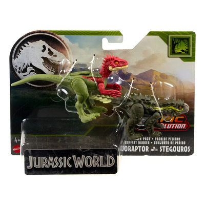 Jurassic World Eoraptor Vs Stegouros Epic Evolution | Envío gratis