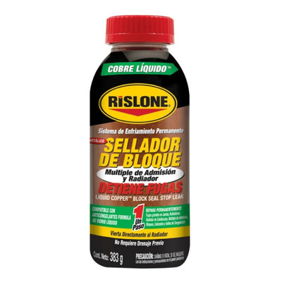 Sellador Bloque Radiador Detiene Fugas Cobre Liquido Rislone | Envío gratis