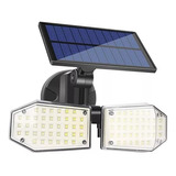 Reflector Solar  Lampara Exterior Sensor Movimiento 30w