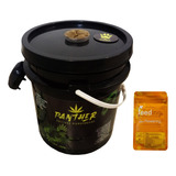 Kit Hidroponia Completo Balde 10l + Nutrientes Dwc Gori Grow