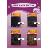 Cabelo Cacheado Nina Softex Pacotão 428gr 6 Em 1 Lançamento