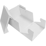 Caja Cuadrada Para Pasteles Pme, 10 Pulgadas, Color Blanco