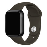 Pulseira Silicone Sport Para Applewatch 8 9 Se 41mm 45mm