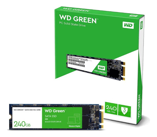 Disco Sólido Ssd Western Digital 240gb Wd Green Sn350 Nvme