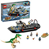 Lego Jurassic World Baryonyx Dinosaur Boat Escape 76942 Buil