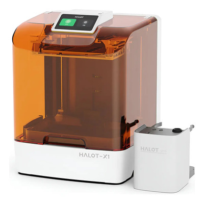 Impresora 3d Resina Creality Halot X1 Combo 16k Naranja | Meses sin interés