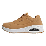 Tenis Skechers Street Uno Stand On Air Color Café (52458)