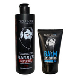 Gel Para Barbear Shaving 500gr + Balm 100gr Tróia Hair