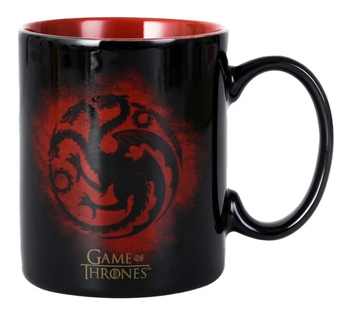 Geek Industry Taza Targaryen Fire And Blood -game Of Thrones