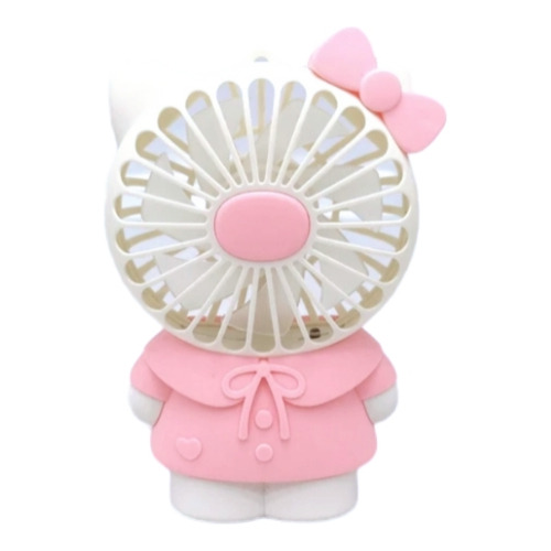 Mini Ventilador De Hello Kitty Para Escritorio 