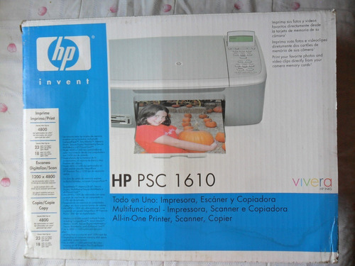 Multifuncional Hp Psc 1610 Impresora, Escáner Y Copiadora