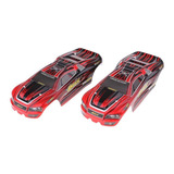 1:12 Rc Car Racing Car Model Body Shell Para Xinlehong Rojo