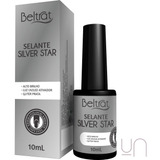 Top Coat Selante Beltrat Silver Star Glitter Prata 10ml