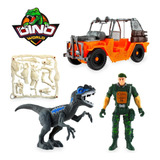 Set De Juguetes, Dinosaurio-camioneta-soldado