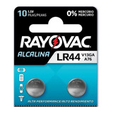 Pila Rayovac Alcalina Lr44 A76 X 2 Unidades