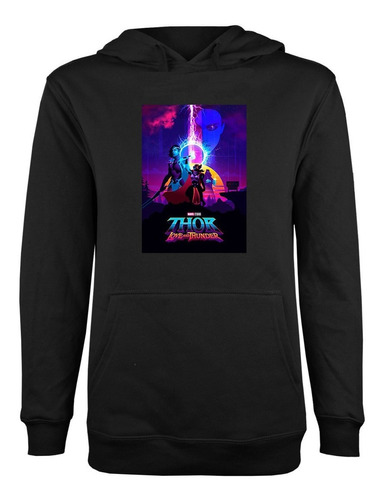 Polera Estampada Thor Love & Thunder Poster Jane Foster