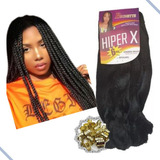 Cabelo Jumbo Hiperx 400gr Trança Dread Mulher Moderna Brinde