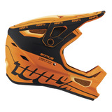 Casco Bici Status Topenga Naranja/negro 100% Original