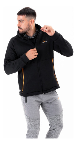 Campera Deportiva Algodón Hombre - CampaLG Cuot S Int