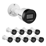 Kit 10 Câmera Ip 2 Megapixels 3.6mm 30m Vlp 1230 B Intelbras