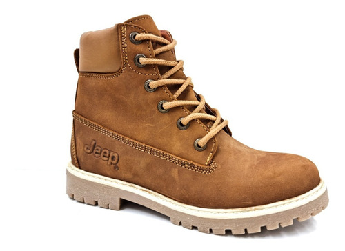 Bota Para Mujer Jeep Sahara 4304 Nobuck Bronce