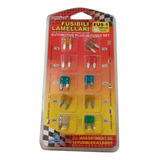 Kit De 10 Mini Fusibles Automotriz 12/24v