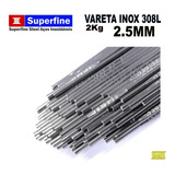 2kg Vareta Para Solda De Inox 308l 2,5mm