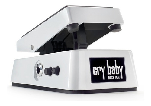 Pedal Bajo Efecto Wah Dunlop Crybaby Bass Mini Cbm105q Color Blanco