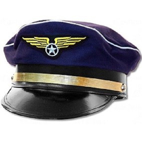 Gorra Kepis Marinero Capitan Piloto Aviador Sombrero Gorro