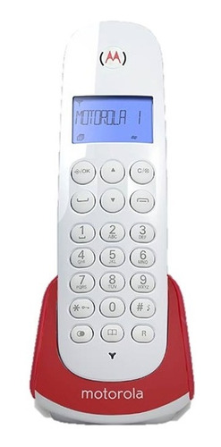 Teléfono Inalámbrico Motorola M700r Rojo