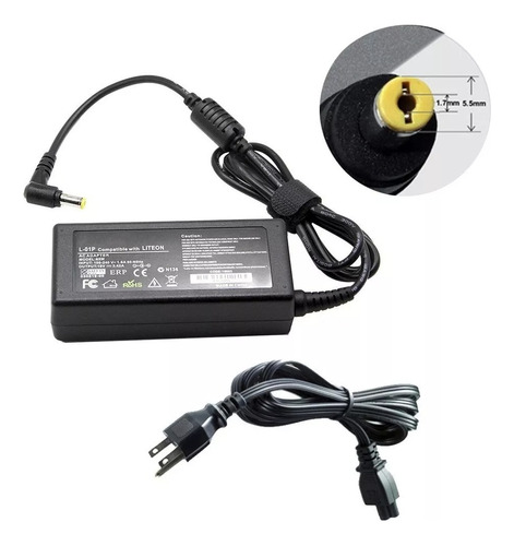 Cargador Para Acer Aspire A515-51g Series 19v 3.42a 65w